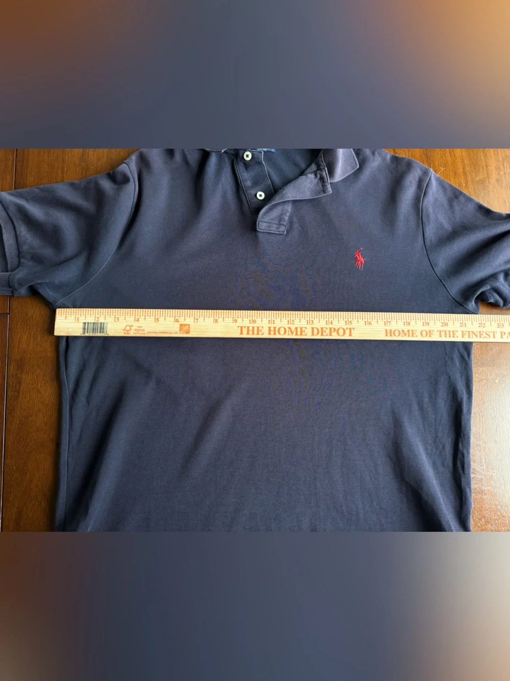 Polo Ralph Lauren Blue Label Men's Purple Polo Shirt Custom Fit Pony Logo Medium